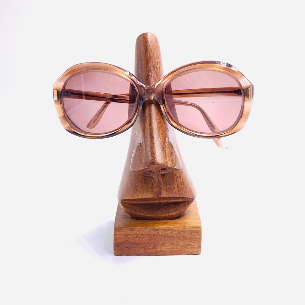 Vintage Shuron Brown Oval Sunglasses Frames